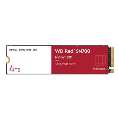 SSD WD RED SN700 4TB NAS NVME M.2 PCIe Express Gen3.0 x4 WDS400T1R0C