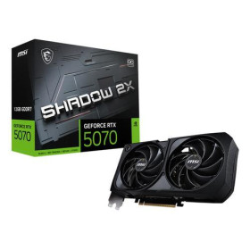 MSI VGA GEFORCE RTX 5070, RTX 5070 12G SHADOW 2X OC BULK, 12 GB GDDR7, HDMI-DP*3, ATX, DUAL FAN, NO