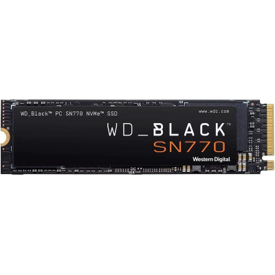 SSD WD Black 1TB SN770 NVME M.2 PCI Express WDS100T3X0E PCIe 4.0 x4