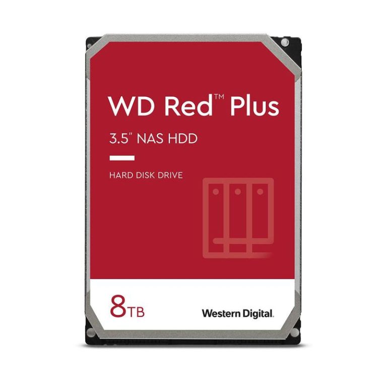 HD 3,5 8TB 5640RPM 256MB RED PLUS SATA3 NAS STORAGE
