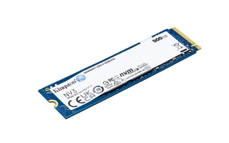 SSD Kingston NV3 500GB Kingston SNV3S/500G M.2 PCIe 4.0 NVMe