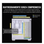 3500X TEMPERED GLASS MID-TOWER WH