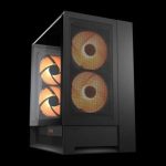 COUGAR CASE MID TOWER OMNY X BLACK 2*TG 4*FAN ARGB + HUB (supp GPU VERTICAL