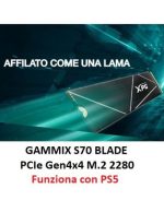 ADATA SSD M2 NVME XPG GAMMIX S70 BLADE 1TB 4.0 GEN4x4 (certificata PS5 - SI