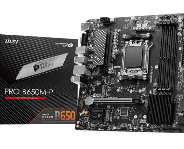 MB MSI PRO B650M-P AM5 4D5 4S3 2M.2 3PCIE HD/DP/D-SUB MATX