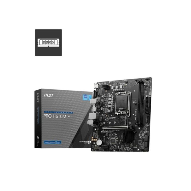 MSI MB PRO H610M-E DDR5 MATX