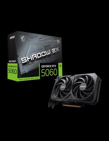 VGA MSI GEFORCE RTX 5060 8G SHADOW 2X OC BULK