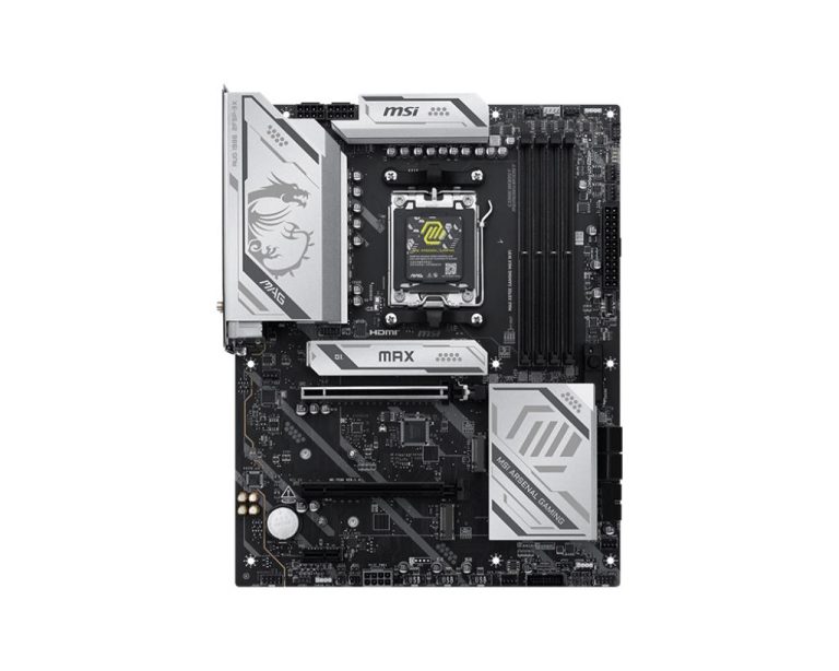 MSI MB MAG X870E GAMING MAX WIFI,X870E,AM5,4DDR5,1PCI-Ex16,1PCI-Ex4,1PCI-Ex1,3M.2,4SATA3,1