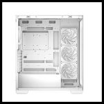 DEEPCOOL CASE MID TOWER CG580 WH 4F WHITE 2*TG 4x120 PWM+ARGB FAN