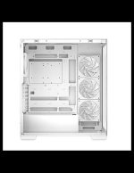 DEEPCOOL CASE MID TOWER CG580 WH 4F WHITE 2*TG 4x120 PWM+ARGB FAN