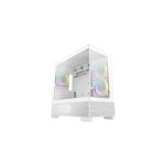 DEEPCOOL CASE MATX CG380 3F BIANCO PANORAMIC 3ARGB 2TG 360mm AIO