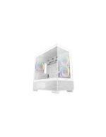 DEEPCOOL CASE MATX CG380 3F BIANCO PANORAMIC 3ARGB 2TG 360mm AIO