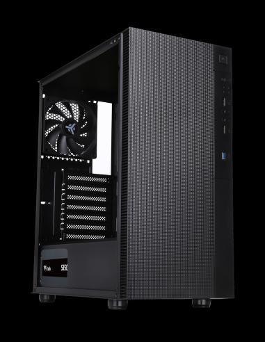 ITEK CASE MIDDLE TOWER SYLENT 03NP PSU 500W ATX 2xUSB3 3x12cm FAN FONOASSOR