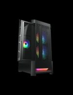 COUGAR CASE MID TOWER AIRFACE RGB BLK 2*140+120mm FAN + CTRL