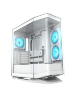 COUGAR CASE MID TOWER FV270 RGB WHITE 2xTG CURVED 4 ARGB FAN + RGB HUB