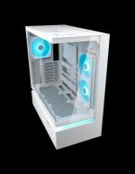 COUGAR CASE M.TOWER CFV235 WHiTE TG 240 REV+120ARGB FAN RGB HUB SYNC LED ST