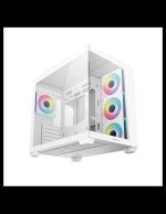 DEEPCOOL CASE MID TOWER CG530 WH 4F WHITE 2*TG 4x120 PWM+ARGB FAN