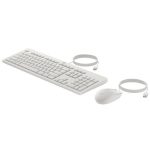 KIT MOUSE +TAST HP WHITE USB 225 G2