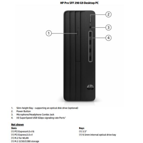 290 G9 I5 8GB 512GB W11P 2Y SFF