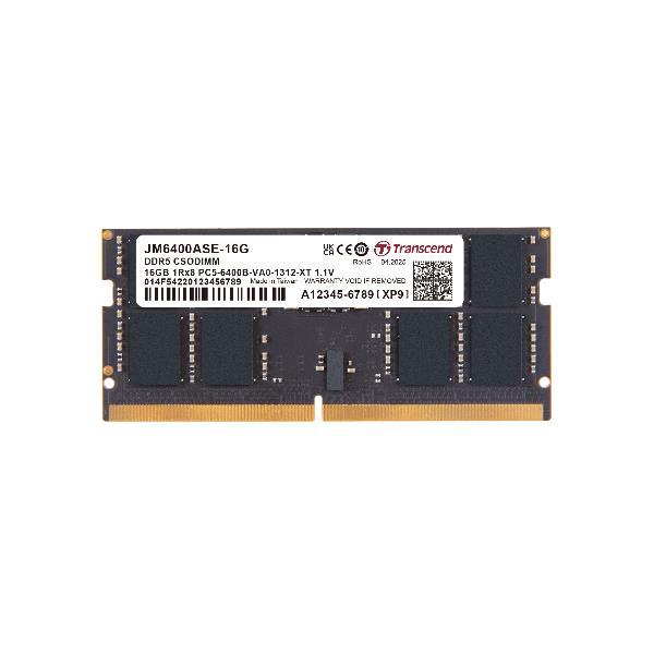 16GB JM DDR5 6400 CSODIMM CL52 1.1V