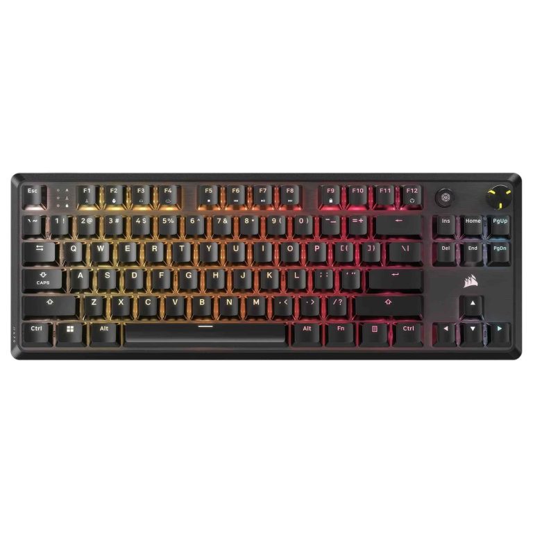 CORSAIR TASTIERA GAMING K70 CORE TKL RGB, NERO, ITA