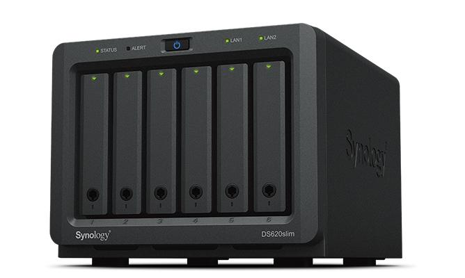 NAS SYNOLOGY DS620SLIM 6BAY 2,5 SA TA/SSD CELERON
