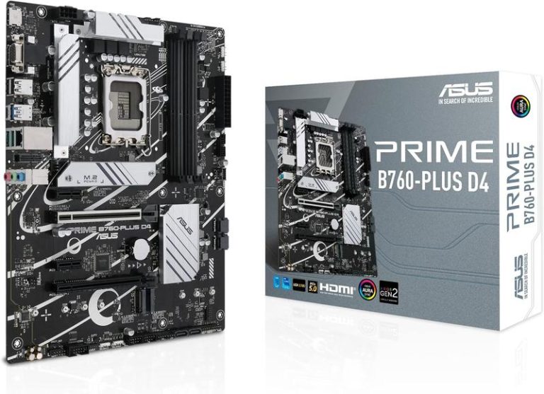ASUS PRIME B760-PLUS D4 Intel B760 LGA 1700 ATX