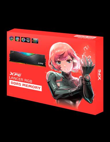MEM DDR5 ADATA XPG LANCER RGB 32GB (2x16GB) 7200MHz AX5U7200C3416G-DCLARBK