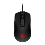 MSI MOUSE FORGE GM100, USB, OTTICO, 6400DPI, 7 PULSANTI CON ROTELLA, NERO
