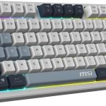 MSI GK600 BLUE FORGE KEYBOARD ITA WHITE DARK BLUE25 LIGHT