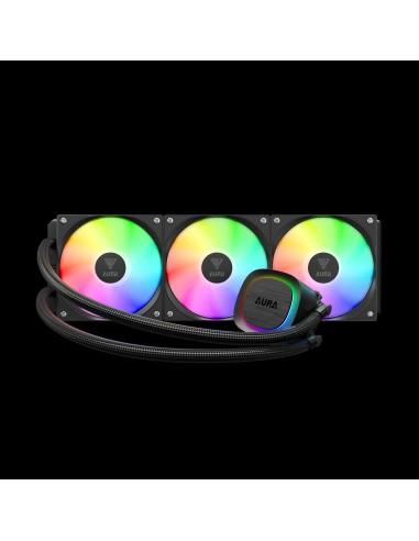GAMDIAS RAFF.LIQUIDO AURA GL360 V2 3xFAN ARGB