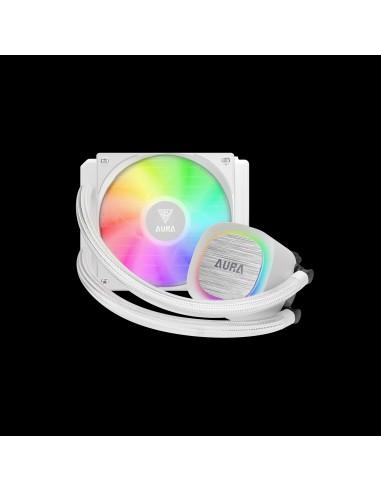 GAMDIAS RAFF.LIQUIDO AURA GL120 V2 WHITE 1xFAN ARGB