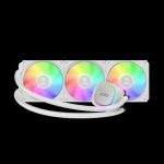 GAMDIAS RAFF.LIQUIDO AURA GL360 V2 WHITE 3xFAN ARGB