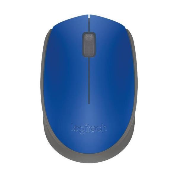 LOGITECH MOUSE WIRELESS OTTICO M171 BLU