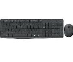 Logitech MK235 Combo Tastiera e Mouse Wireless per Windows, Ricevitore Unifying USB 2.4 GHz Wireless, 15 Tasti FN