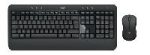 Logitech MK540 Advanced Combo Tastiera e Mouse Wireless per Windows, Ricevitore USB Unifying 2.4 GHz