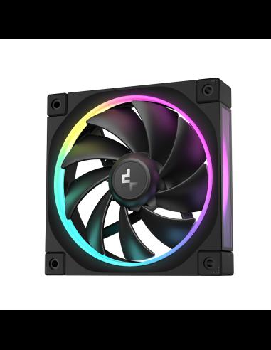 DEEPCOOL VENTOLE CASE FL12 NERA ARGB PWM BASSO RUMORE
