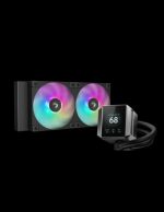 DEEPCOOL RAFF. LIQUIDO MYSTIQUE 240 ARGB TFT 2.8'' R-LX550-BKADSNC-G-1