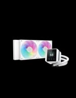 DEEPCOOL RAFF. LIQUIDO MYSTIQUE 240 ARGB WH TFT 2.8'' R-LX240-WHDSNMCP-G-1