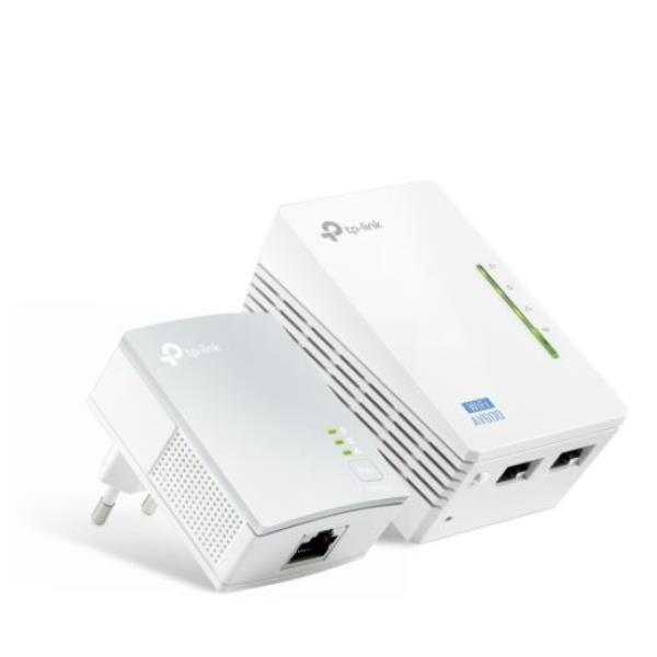 TP-Link TL-WPA4220 KIT adattatore di rete PowerLine 300 Mbit/s Collegamento ethernet LAN Wi-Fi Bianco 1 pz