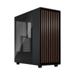 FRACTAL CASE MID TOWER NORTH CHARCOAL BLACK TG DARK