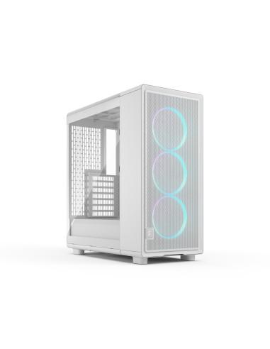 FRACTAL CASE MID TOWER EPOCH WHITE TG RGB LIGHT TINT 3*120mm MOMENTUM FAN