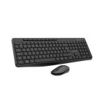VULTECH TASTIERA E MOUSE BUNDLE, WIRELESS LOW PROFILE, TASTI FUNZIONALI, 1600DPI REGOLABILI 2,4GHZ