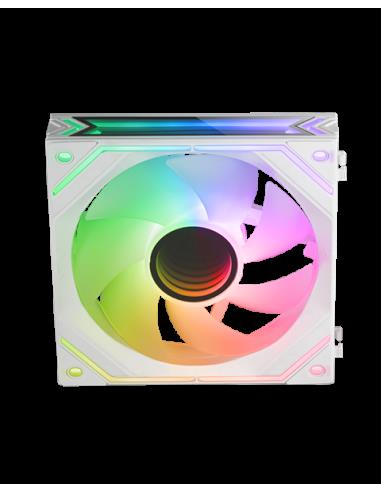 MARSGAMING VENTOLE CASE MF-LINKFINITY WHITE ARGB PWM MODULAR LINKFINITY SYS