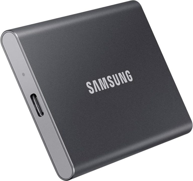 Samsung Portable SSD T7 1 TB Grigio