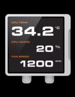 COUGAR RAFF. LIQUIDO POSEIDON VISTEK PRO ARGB 240 WHITE IPS TFT 3.9''