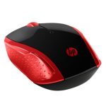 HP 200 RED WIRELESS MOUSE