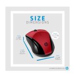 HP WIRELESS MOUSE 220 S RED