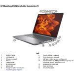 HP ZBG1I18 U7 255HX 18 32GB/1TB