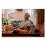 CUFFIA OVER-EAR WIRELESS BASS+ BK